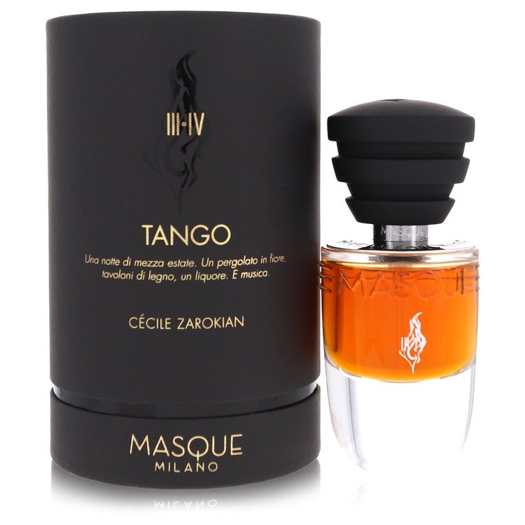 Masque Milano Tango by Masque Milano Eau De Parfum Spray (Unisex) 1.18 oz Masque Milano Tango by Masque Milano Eau De Parfum Spray (Unisex) 1.18 oz